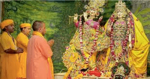 CM Yogi Mathura Visit