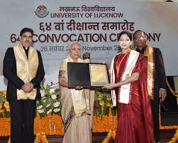 Lucknow University Convocation ceremony
