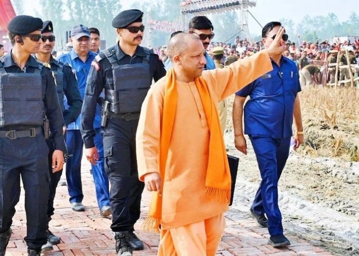 योगी आदित्यनाथ ने मिर्जापुर में अपनी चुनावी रैली