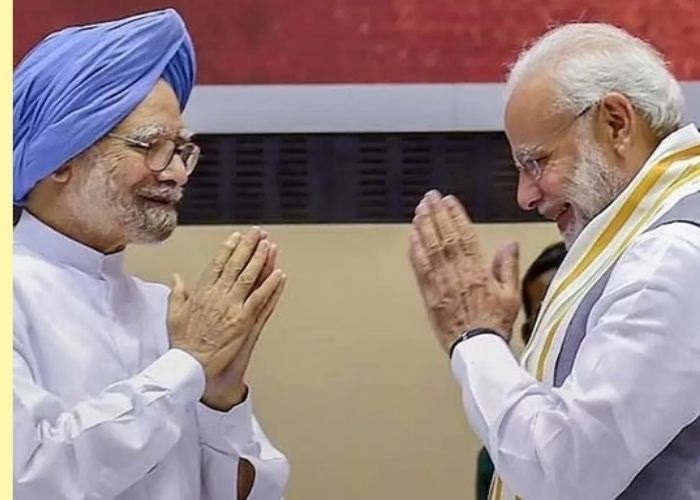 pm modi and manmohan