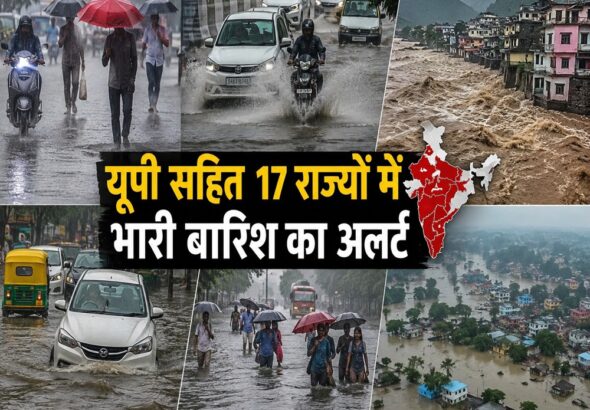 Heavy rain alert for 17 states 1