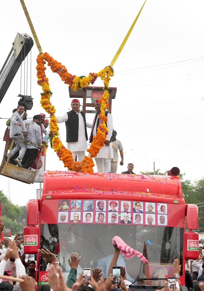 PDA Rath Yatra, Akhilesh Yadav