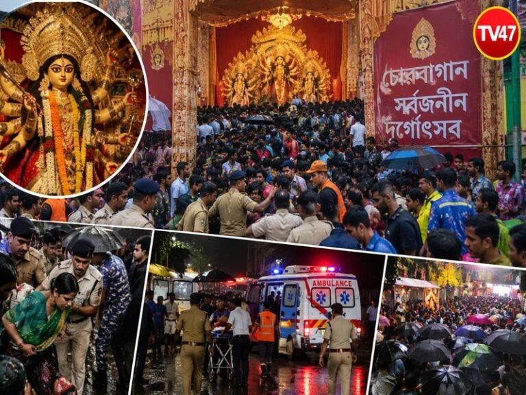 कोलकाता दुर्गा पंडाल में भगदड़ 19 की मौत 1