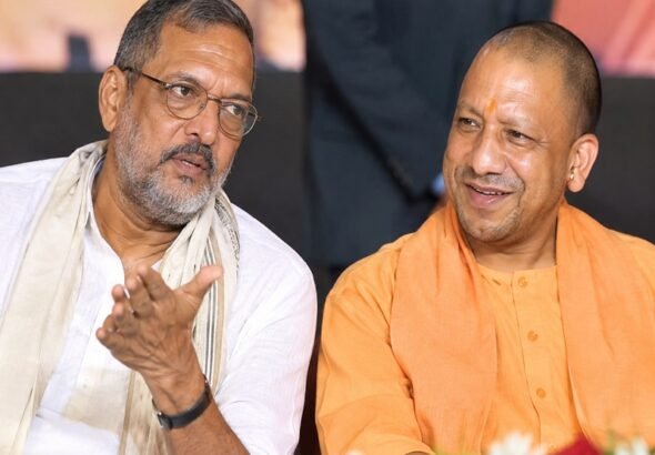 नाना पाटेकर और योगी आदित्यनाथ 1