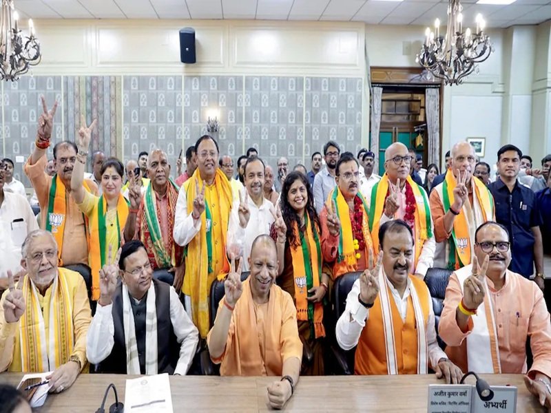 यूपी में राज्यसभा के नव निर्वाचित सदस्य 1